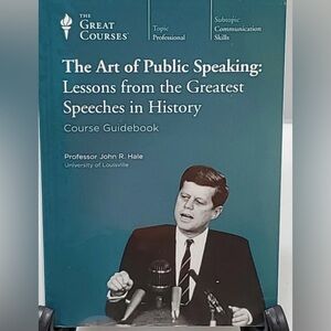 NWTs Great Courses: DVD/Book Set. “The Art of Public Speaking: Lessons…”